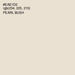 #EAE1D2 - Pearl Bush Color Image